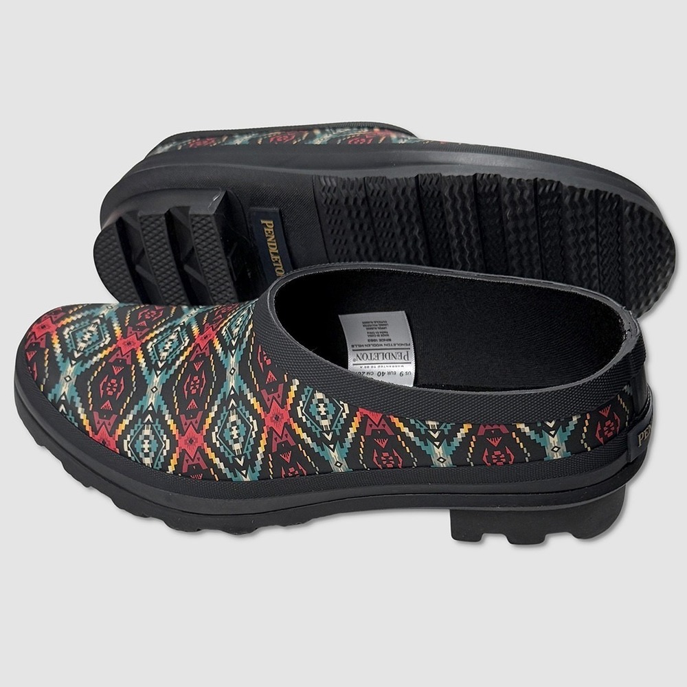 Pendleton Carico Lake Garden Clogs / Boots - NEW Womens 9 Black - #49170-OF